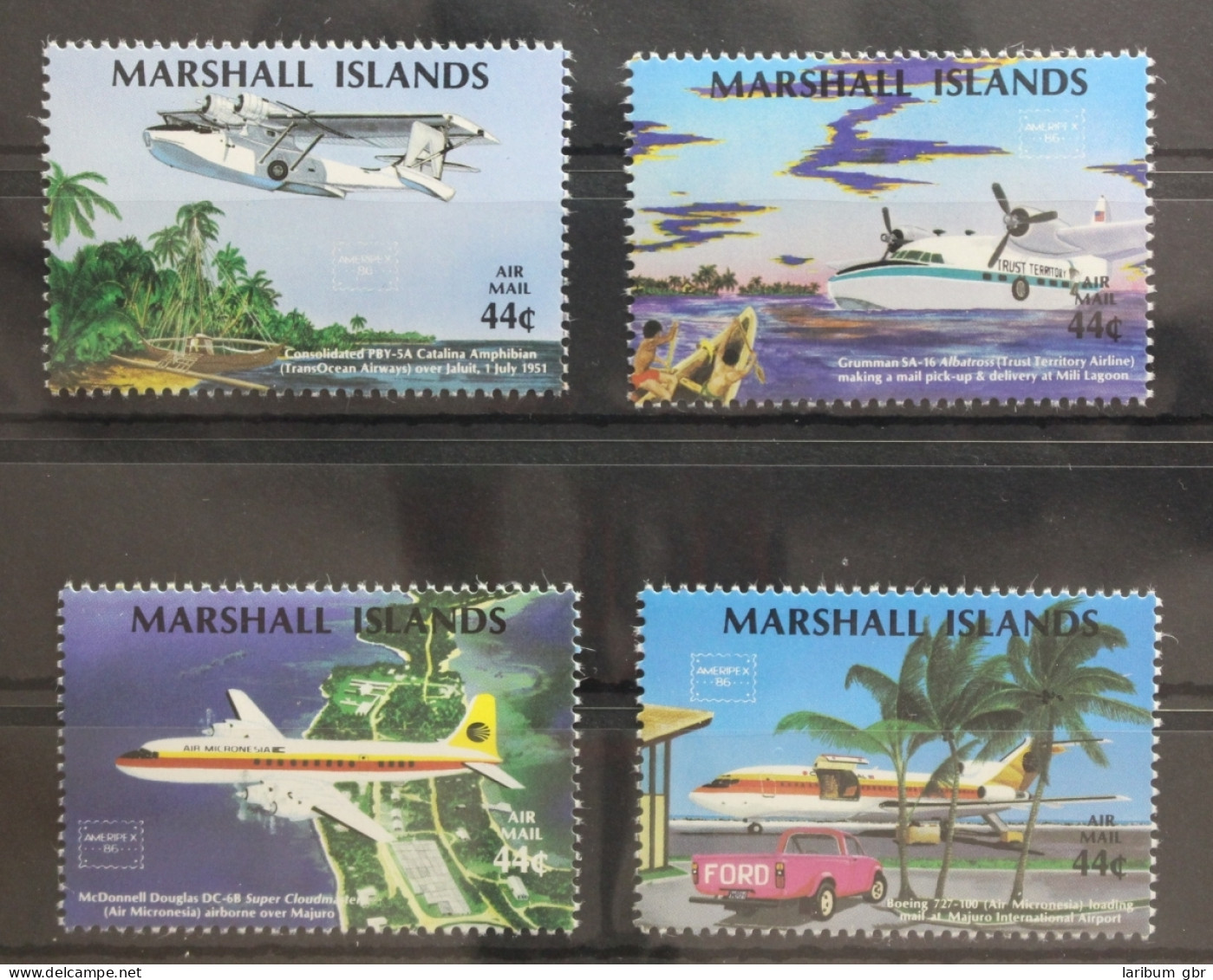 Marshall-Inseln 77-80 Postfrisch #TS666 - Marshall