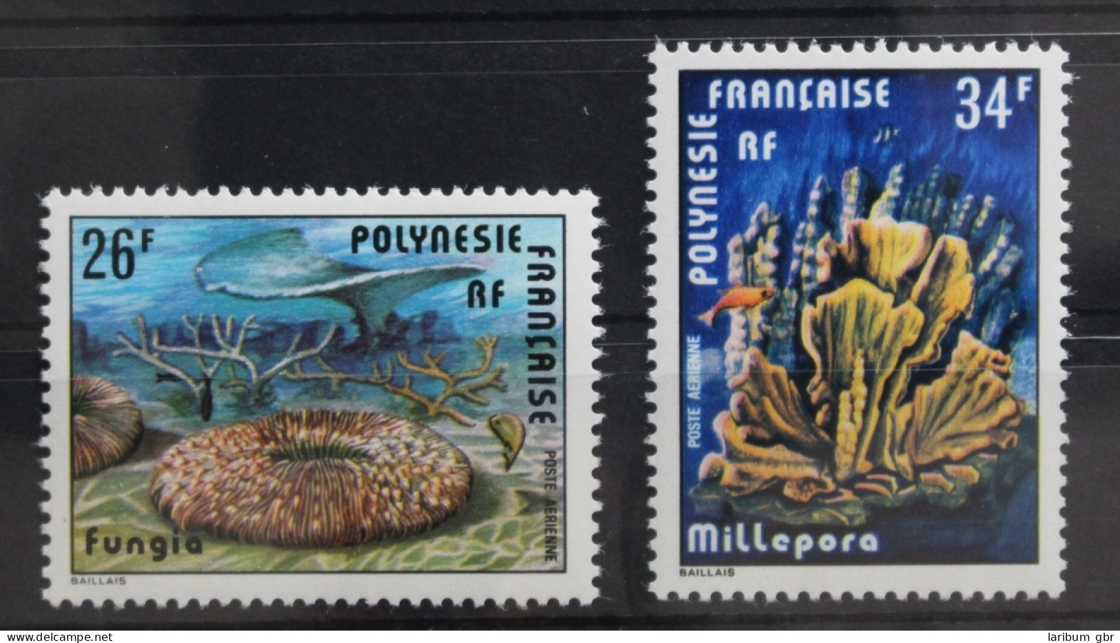 Französisch-Polynesien 256-257 Postfrisch Korallen #TS794 - Sonstige & Ohne Zuordnung