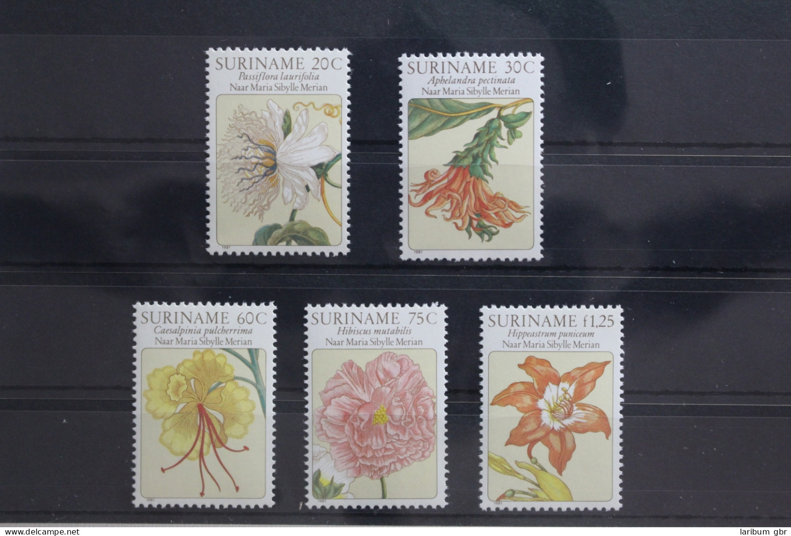 Suriname 929-933 Postfrisch Blumen Blüten Natur #TS826 - Suriname