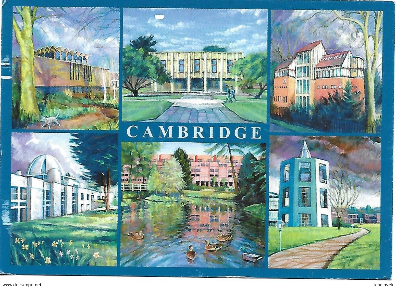 (99). GB. Cambridgeshire. Cambridge Paintings - Cambridge