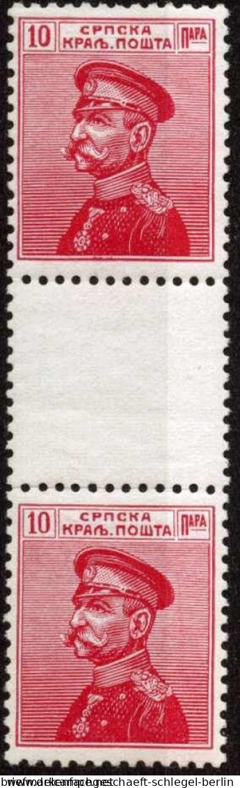 Serbien, 1911, 98 ZS, Postfrisch - Serbia