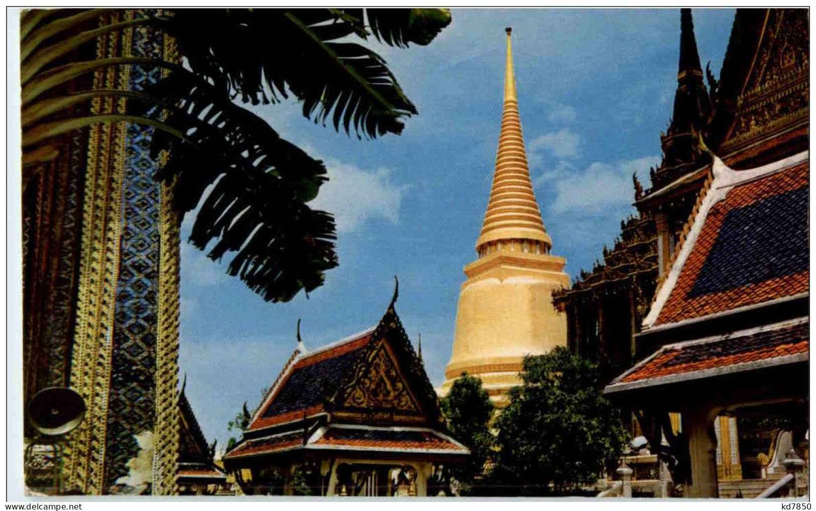Bangkok - Main High Chedee At Wat Phra - Thaïland
