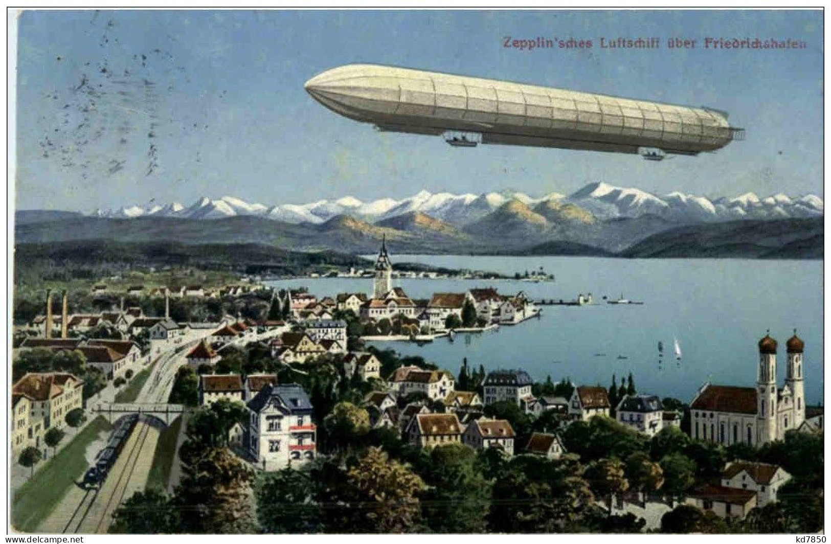 Friedrichshafen Mit Zeppelin - Friedrichshafen