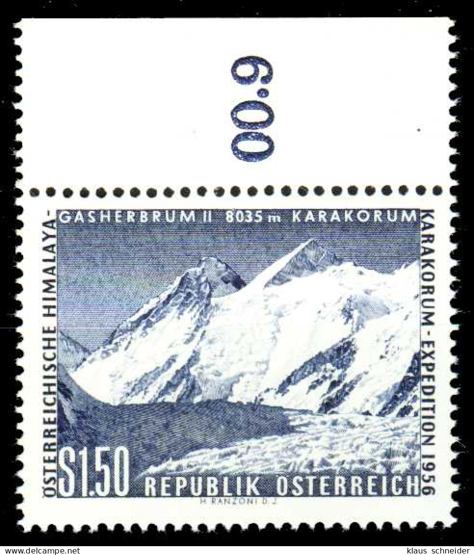 ÖSTERREICH 1957 Nr 1036 Postfrisch ORA X336B66 - Neufs