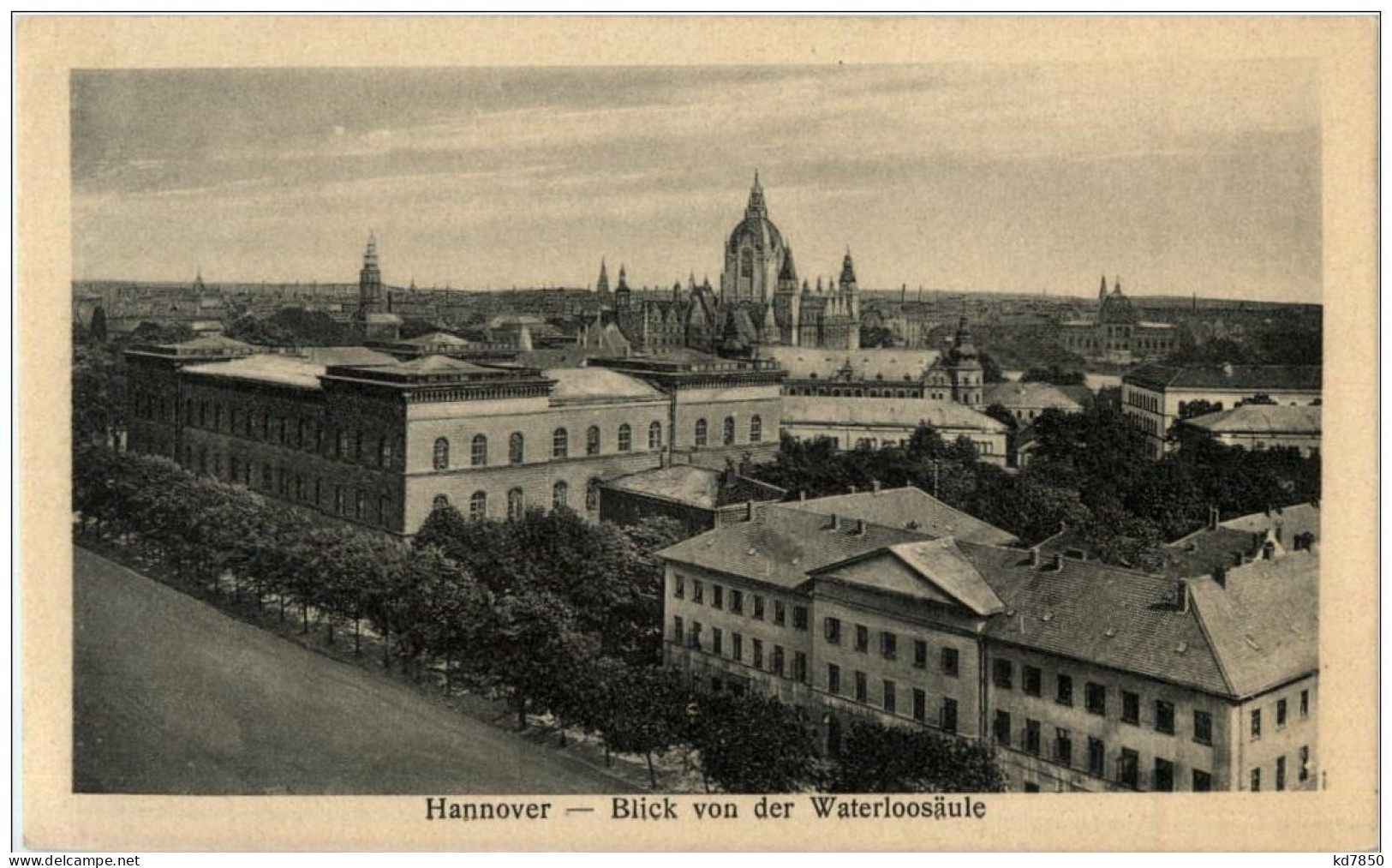 Hannover - Blick Von Der Waterloosäule - Hannover