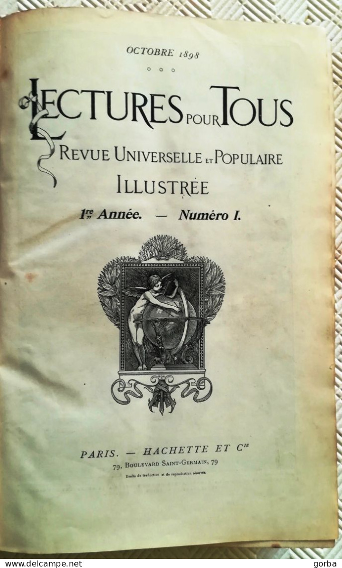 *3 Volumes LECTURE Pour TOUS -  1898 , 1899 Et 1900-1901 , - 1801-1900