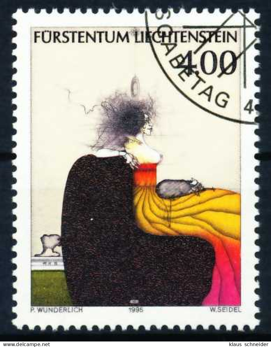 LIECHTENSTEIN 1995 Nr 1123 Gestempelt SA19206 - Used Stamps