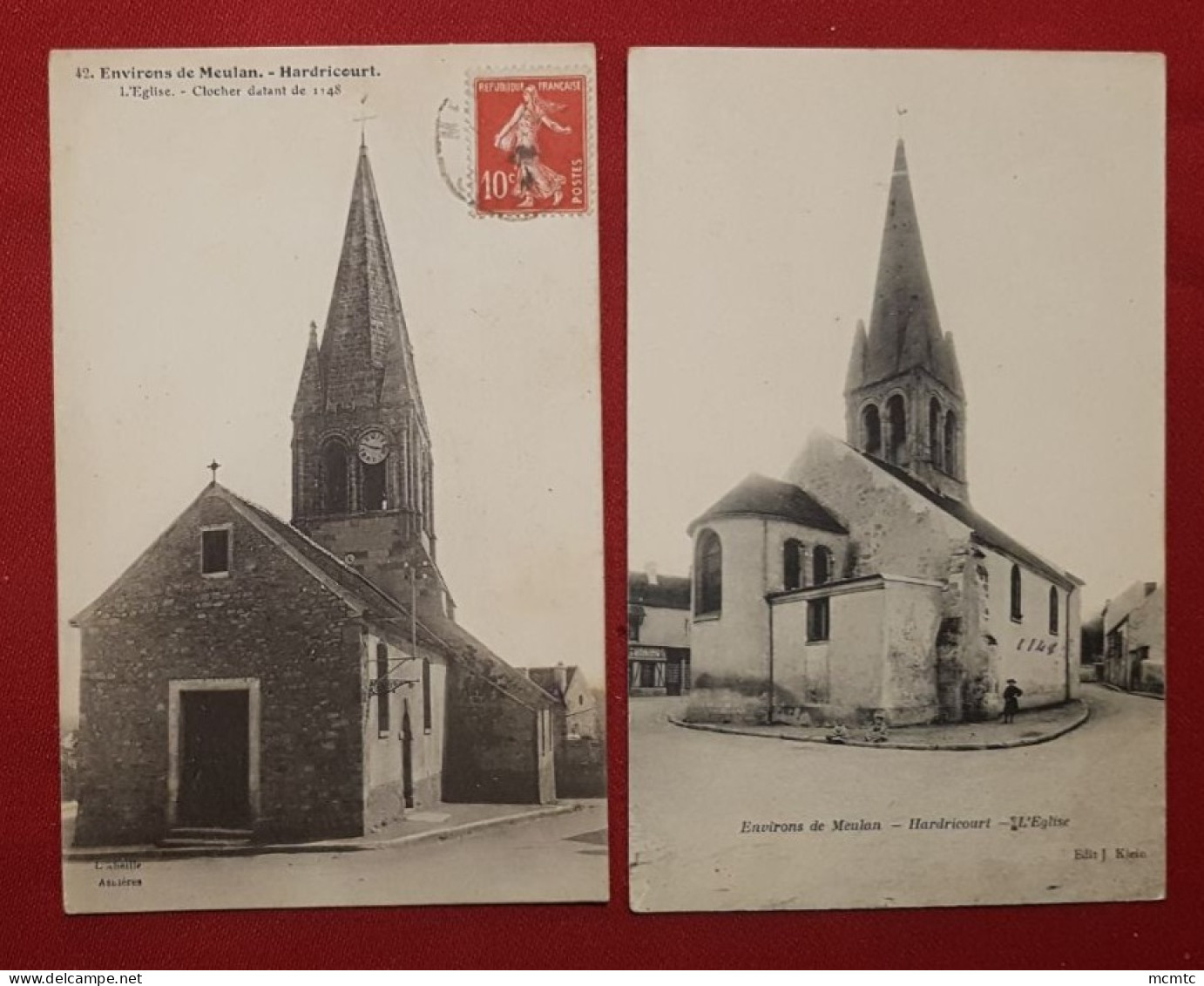 6 Cartes -   Hardricourt   -( 78. Yvelines ) - Hardricourt