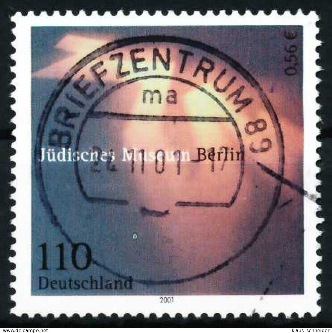 BRD 2001 Nr 2216 Zentrisch Gestempelt X648B06 - Oblitérés