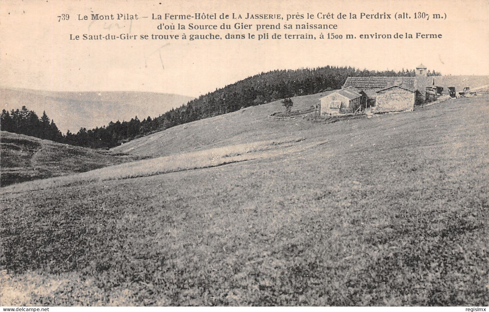 42-MONT PILAT FERME DE LA JASSERIE-N°2126-C/0161 - Mont Pilat