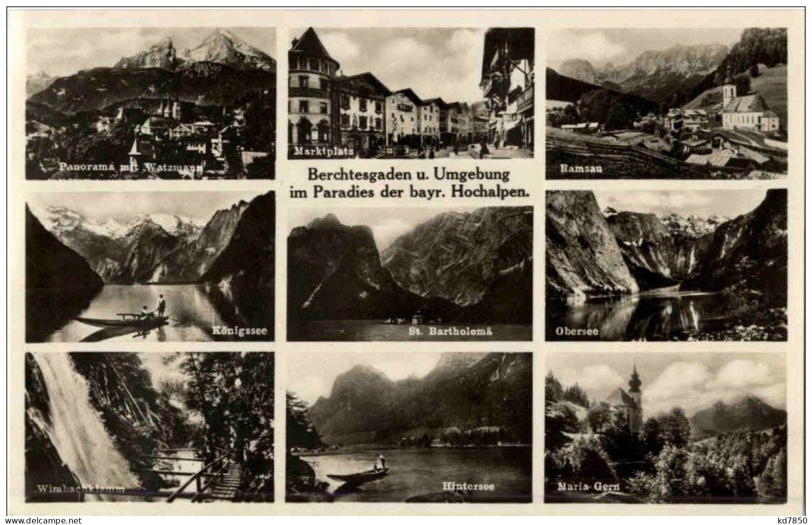 Berchtesgaden Und Umgebung - Berchtesgaden