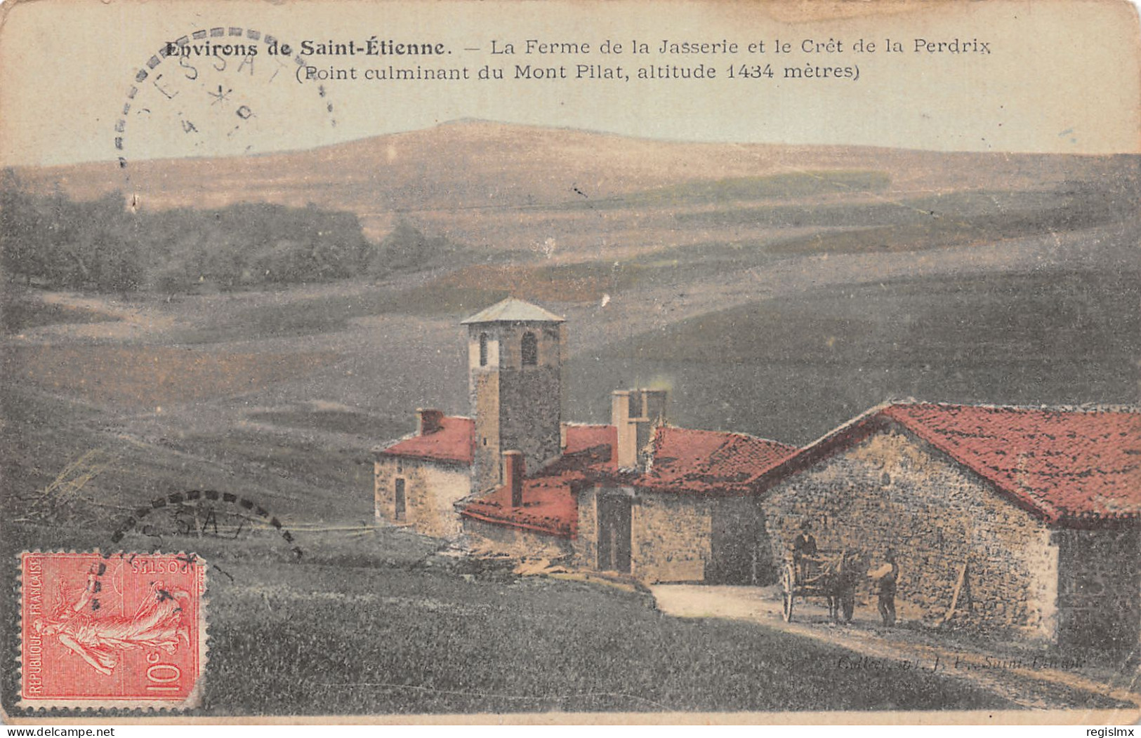 42-MONT PILAT FERME DE LA JASSERIE ENVIRONS DE SAINT ETIENNE-N°2126-C/0135 - Mont Pilat