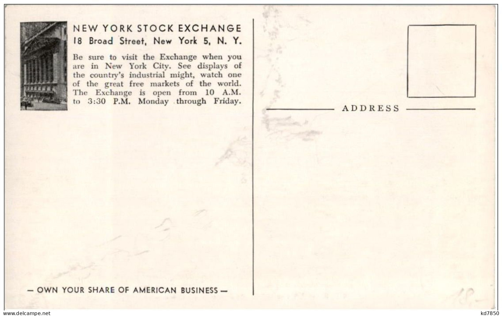 New York Stock Exchange - Andere & Zonder Classificatie