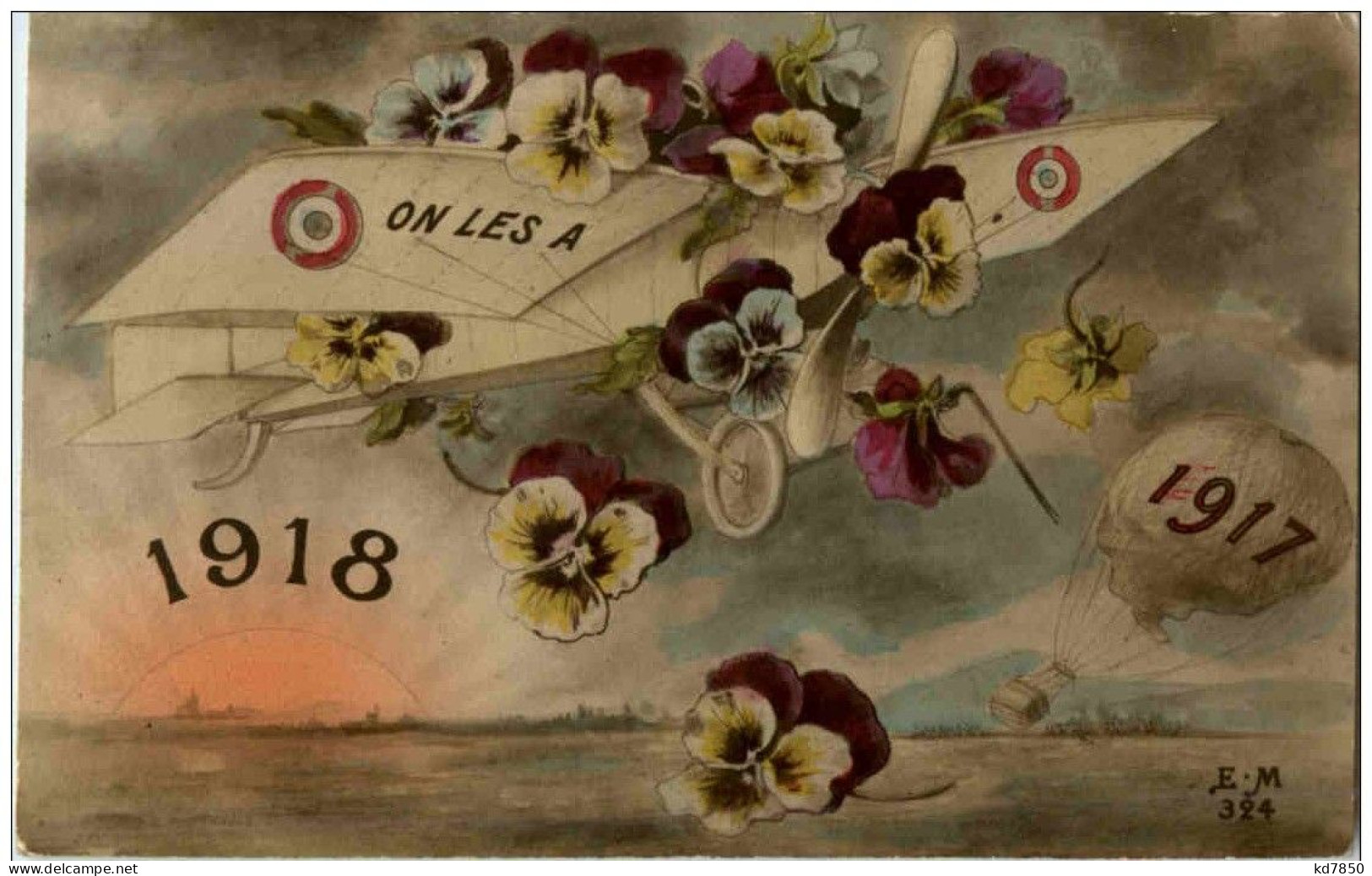 Flugzeug 1917 1918 - 1914-1918: 1ra Guerra