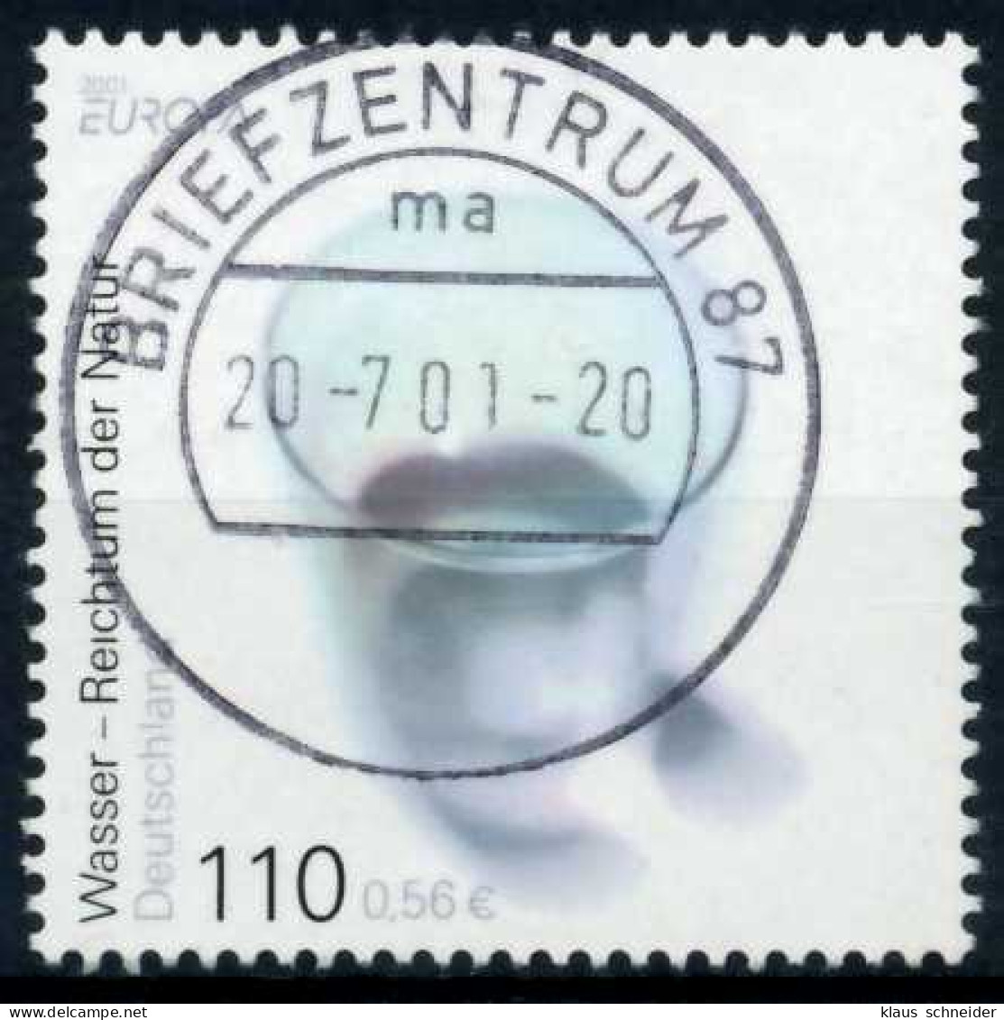 BRD BUND 2001 Nr 2185 Zentrisch Gestempelt X6DB4F2 - Used Stamps