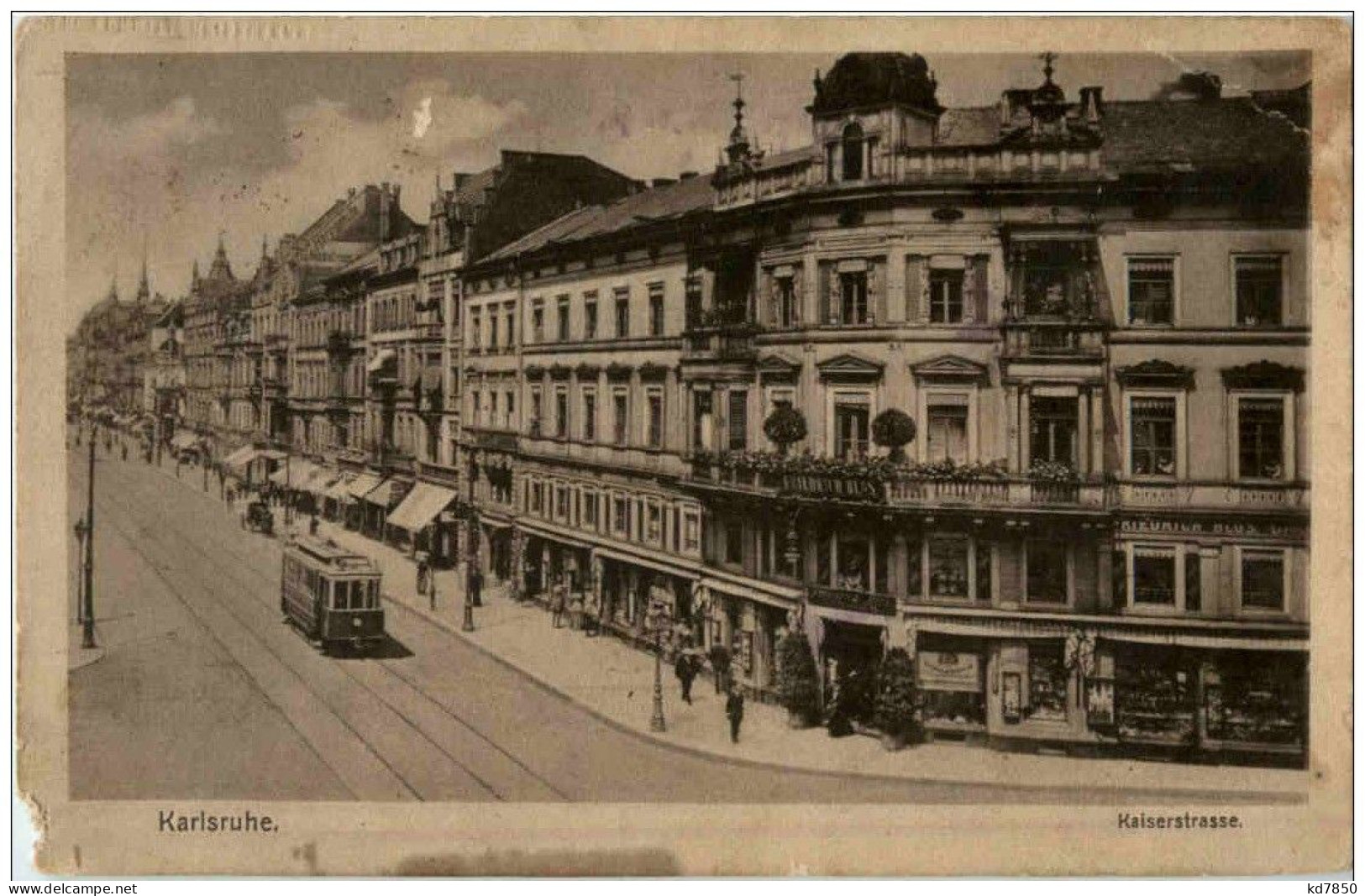 Karlsruhe - Kaiserstrasse - Karlsruhe