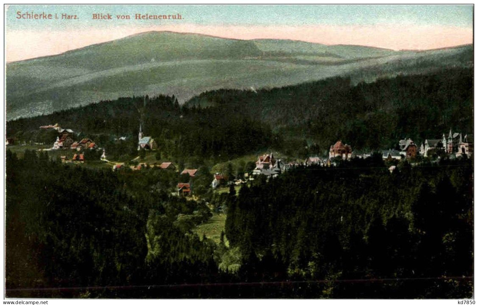 Schierke - Blick Von Helenenruh - Schierke