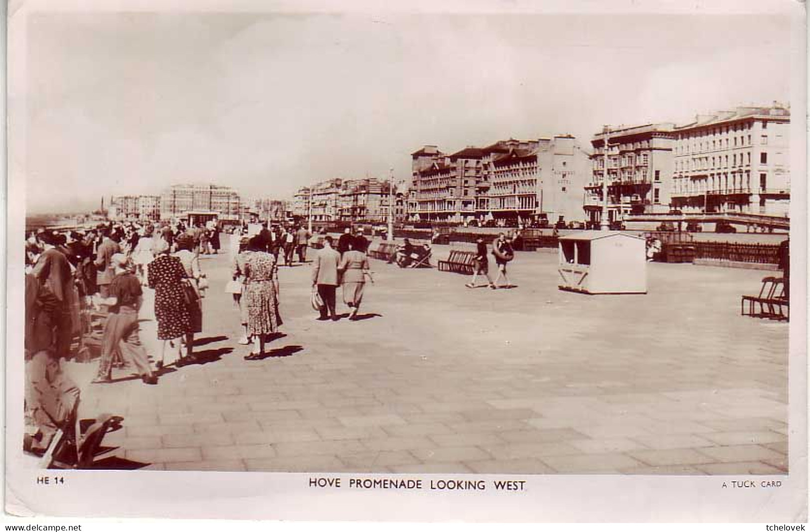 (99). GB. Sussex. Hove Promenade 1937 - Otros & Sin Clasificación