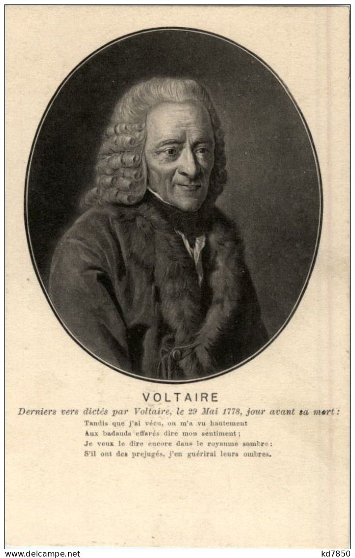 Voltaire - Historical Famous People