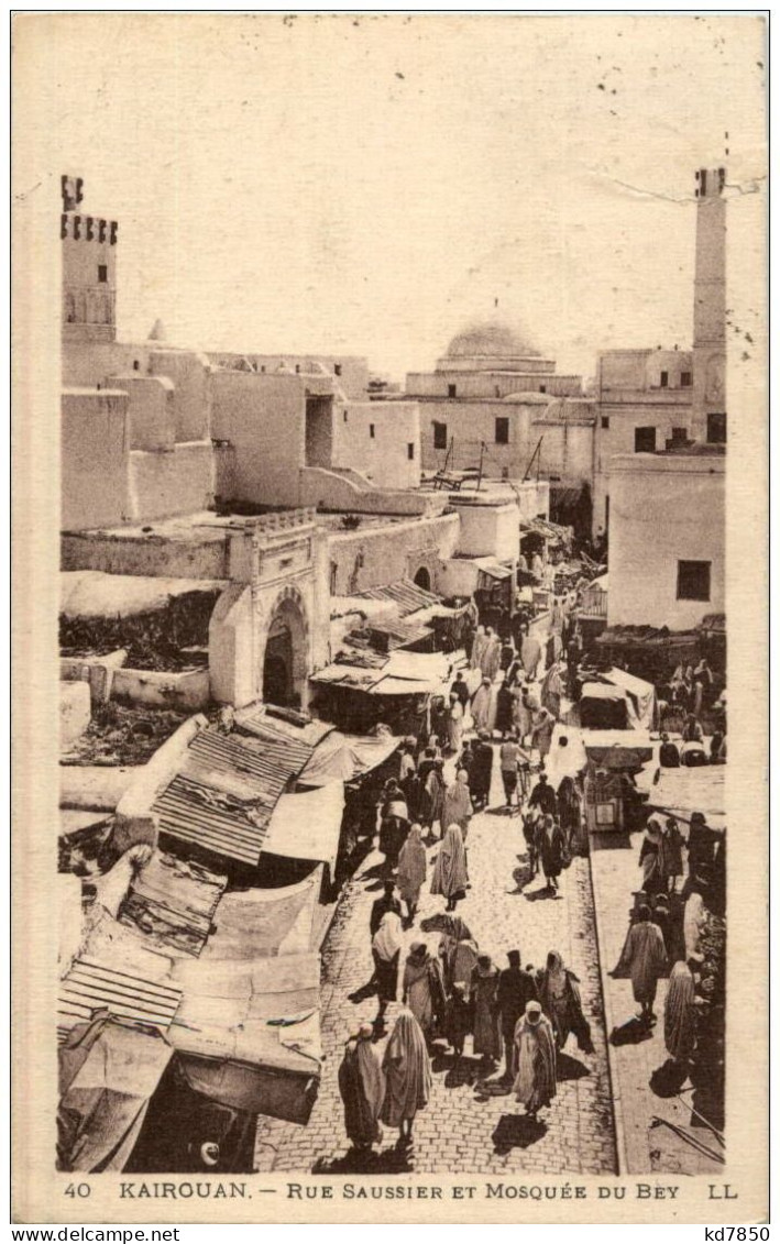 Kairouan - Rue Saussier - Tunisie