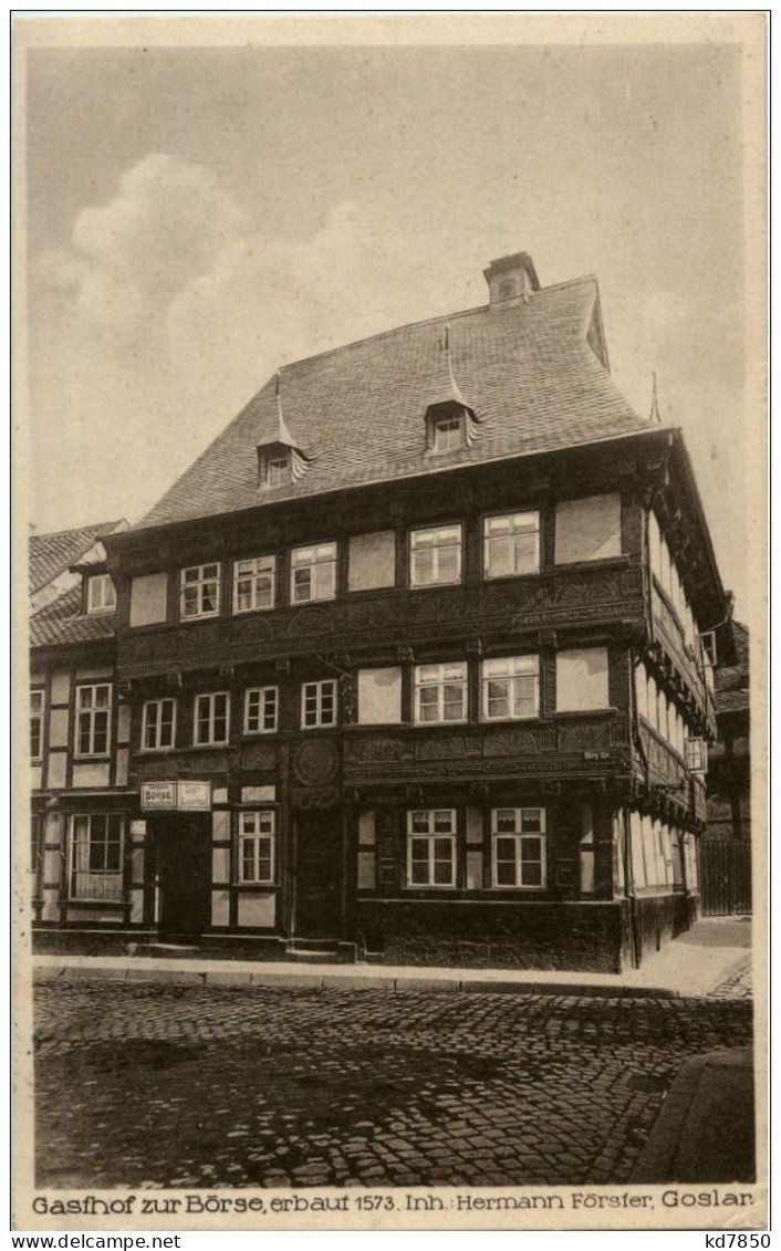 Goslar - Gasthof Zur Börse - Goslar