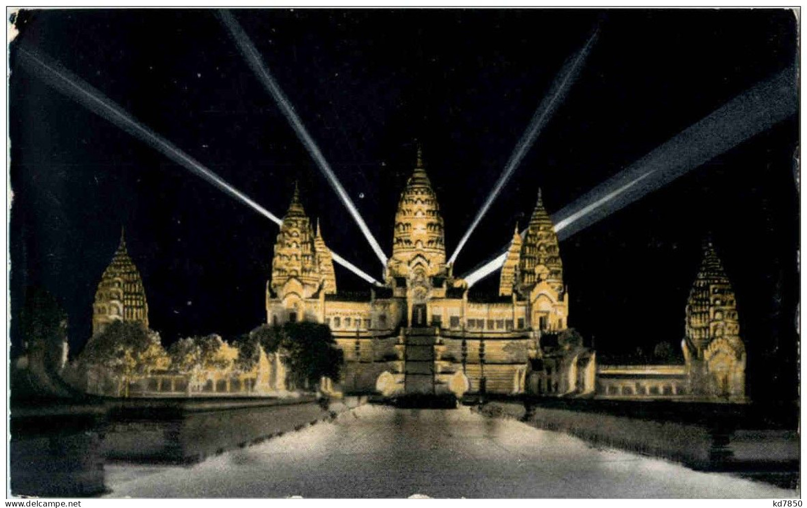 Angkor Vat Vue De Nuit - Kambodscha