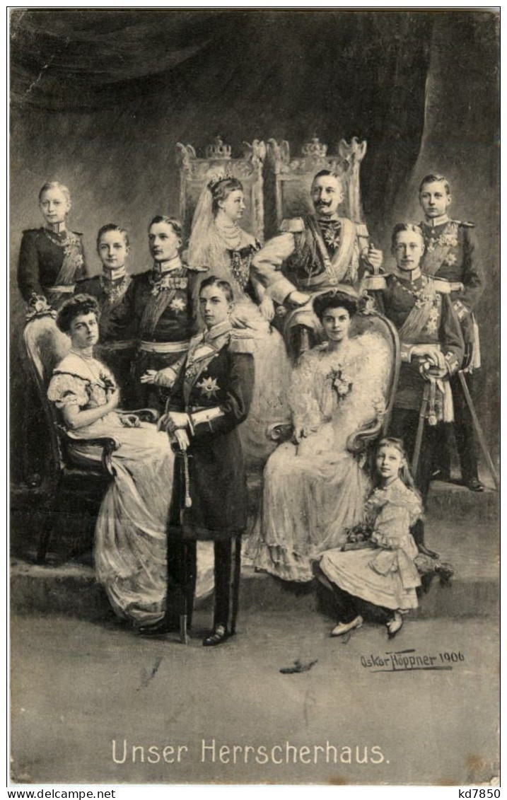 Unser Herrscherhaus - Koninklijke Families