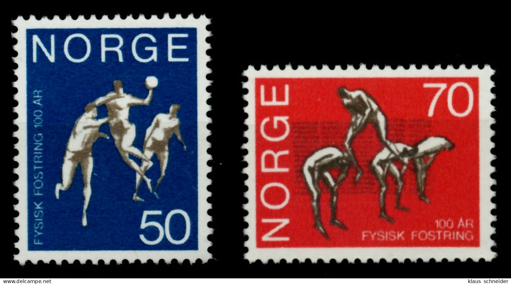 NORWEGEN Nr 617-618 Postfrisch S034DDA - Neufs