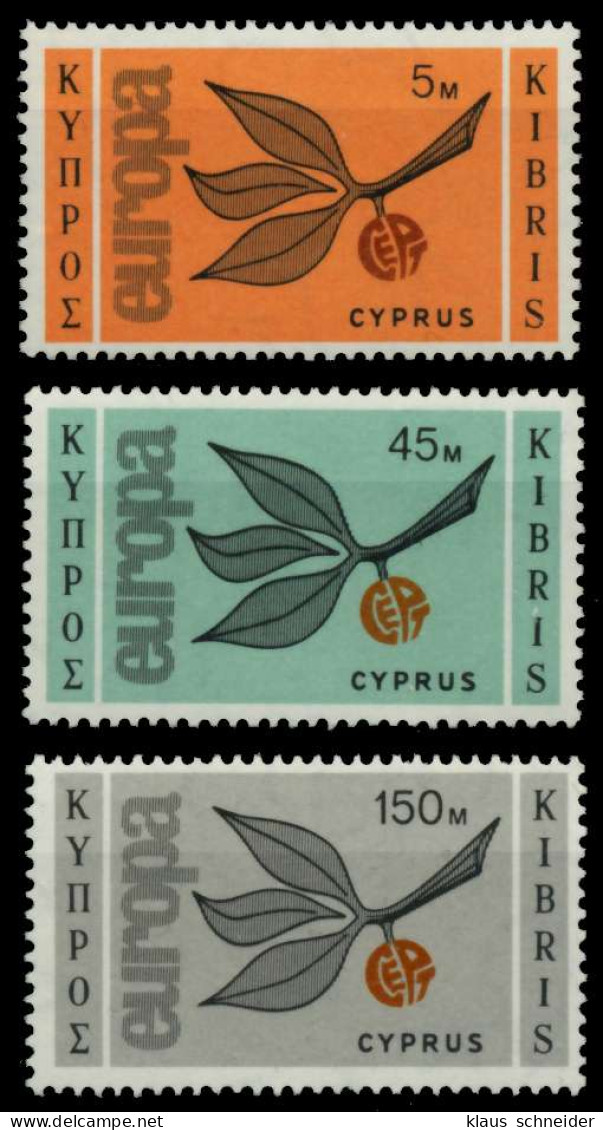 ZYPERN 1965 Nr 258-260 Postfrisch S0422CA - Unused Stamps