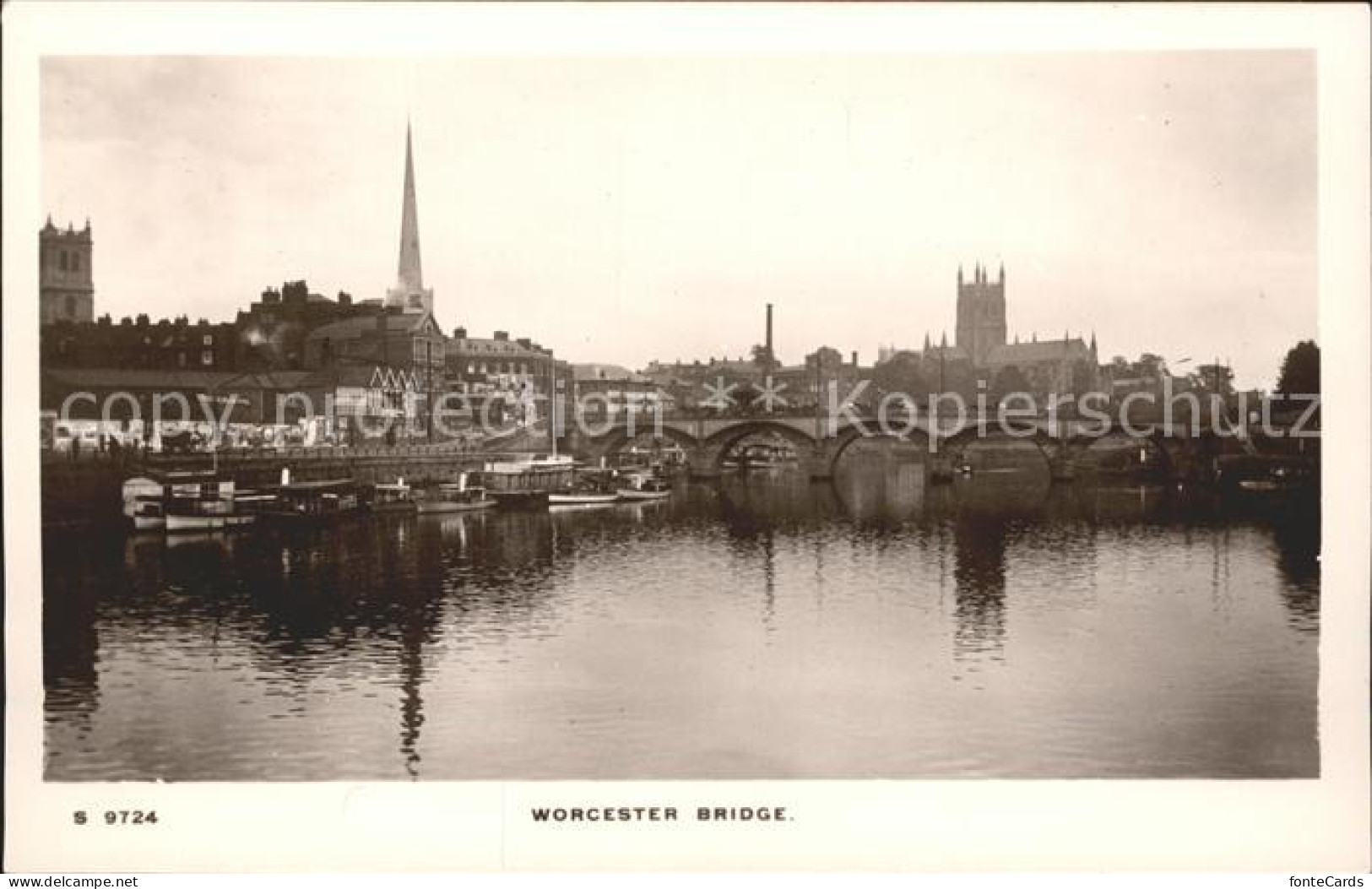 11751635 Worcester Worcester Bridge River Severn Worcester - Altri & Non Classificati