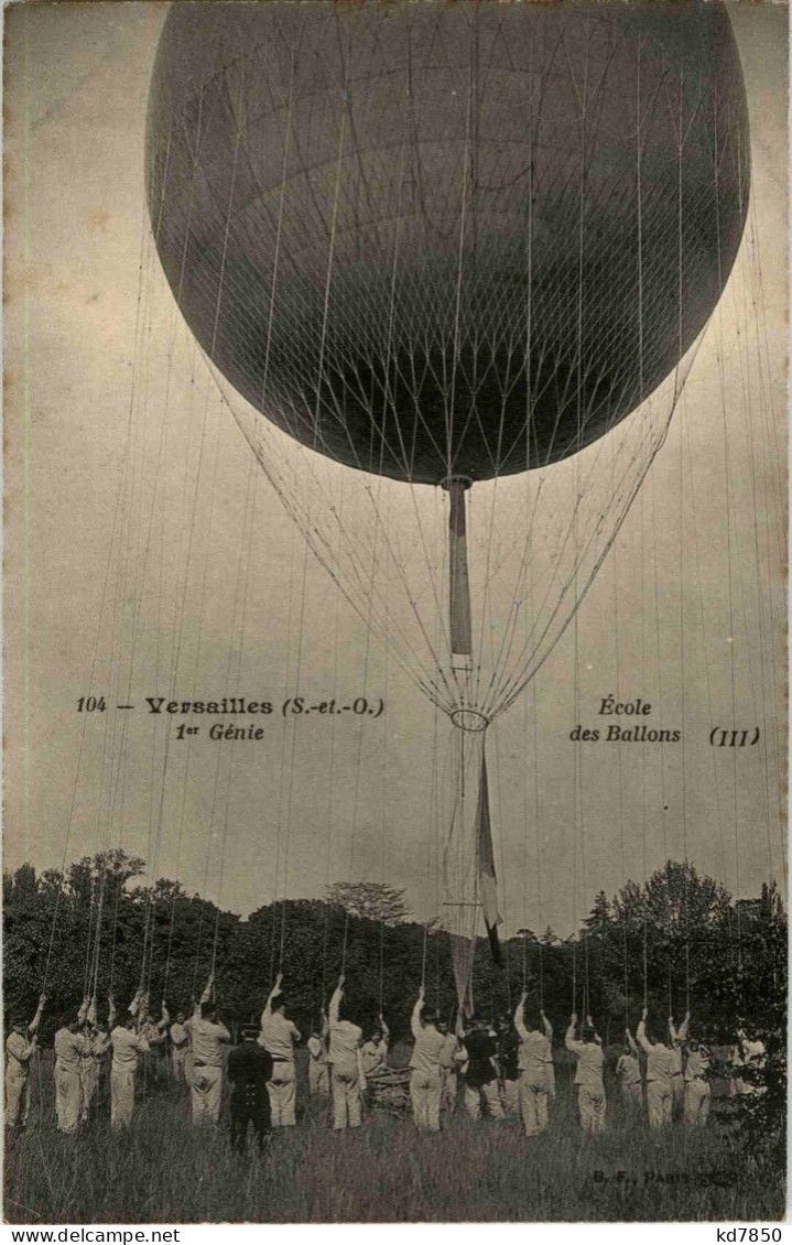 Versailles - Ecole Des Ballons - Fesselballons