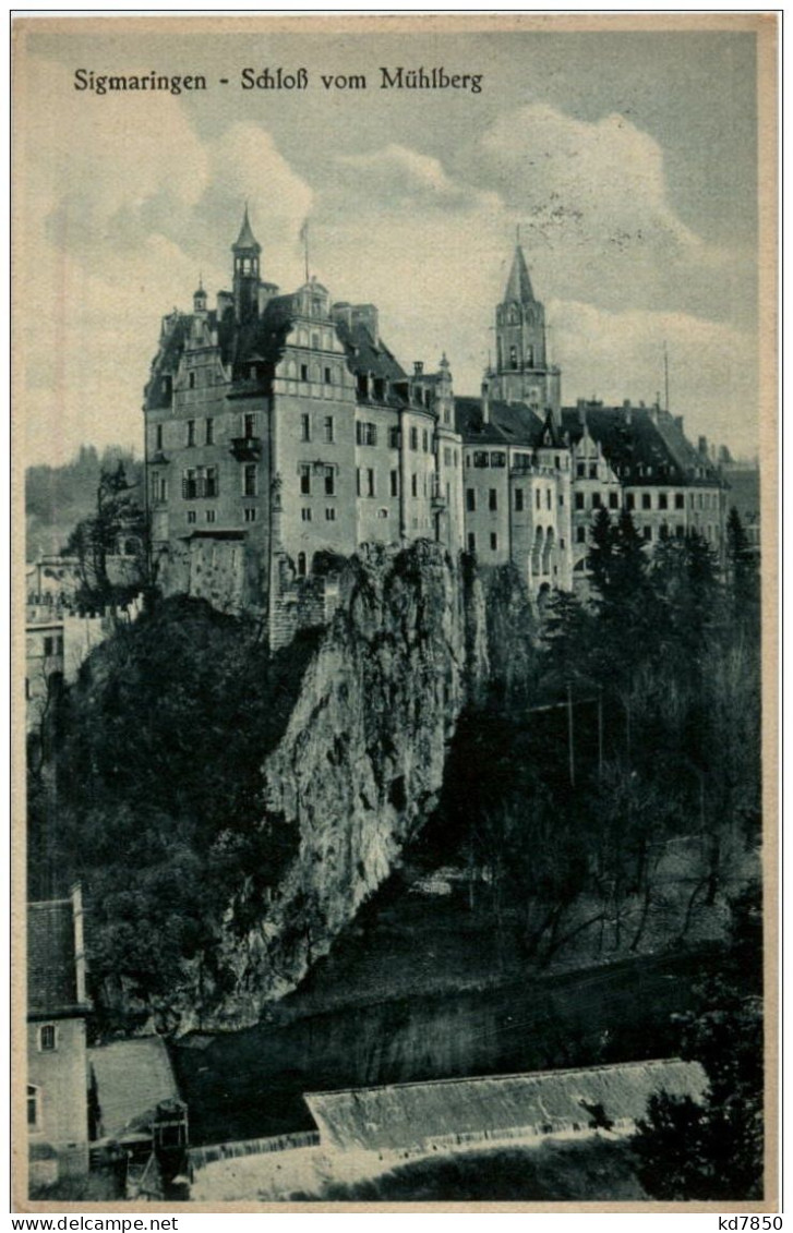 Sigmaringen - Schloss Vom Mühlberg - Sigmaringen