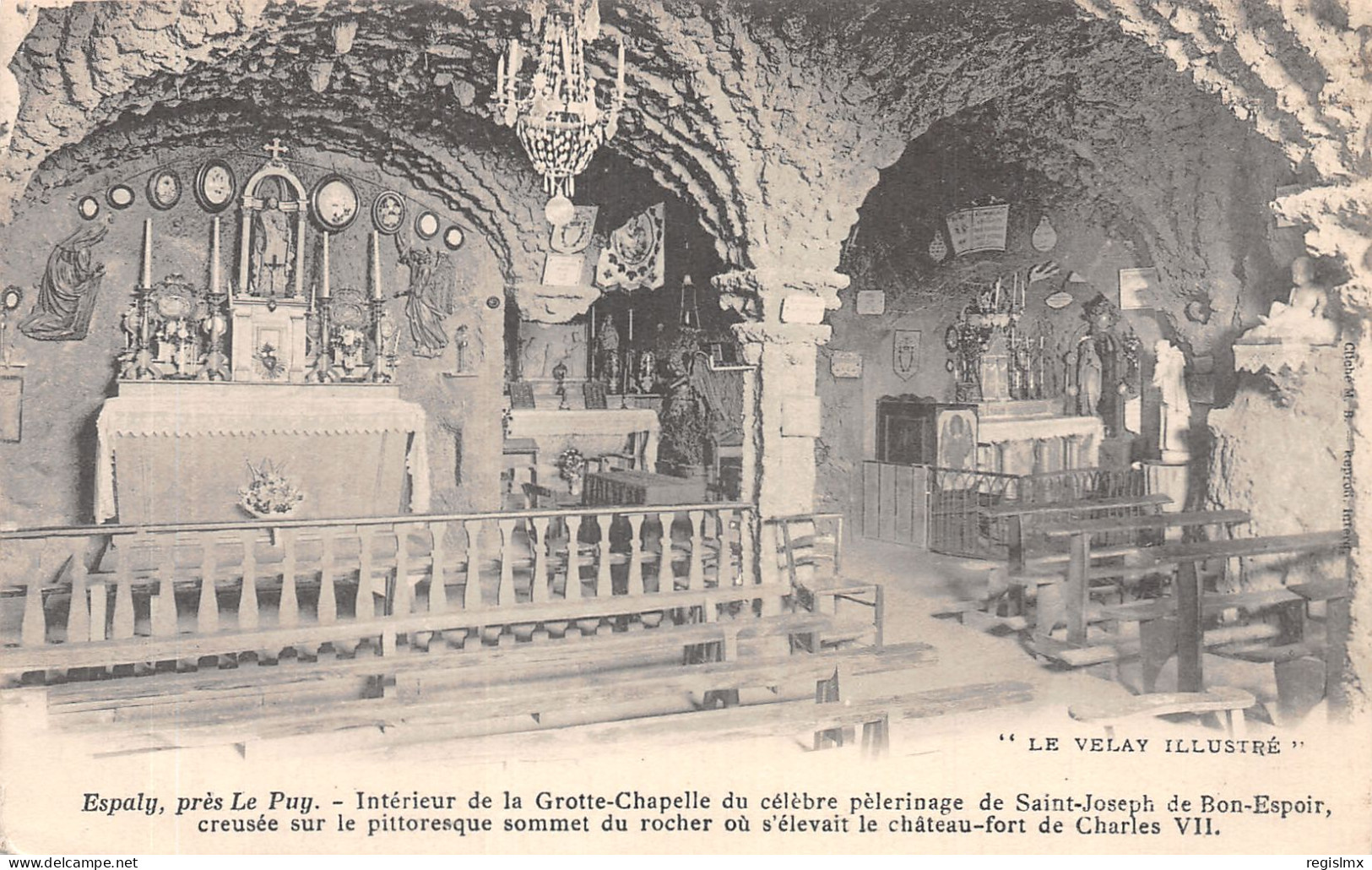 43-ESPALY LA GROTTE CHAPELLE-N°2127-A/0149 - Sonstige & Ohne Zuordnung