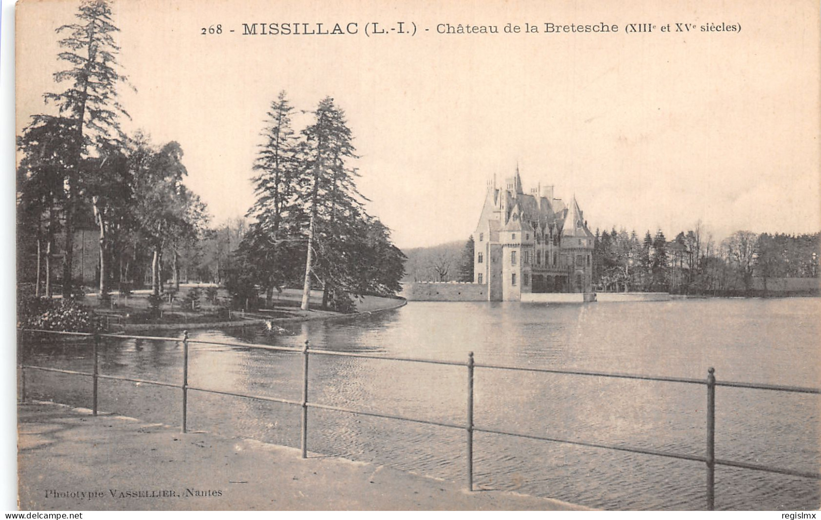 44-MISSILLAC CHATEAU DE LA BRETESCHE-N°2127-E/0285 - Missillac