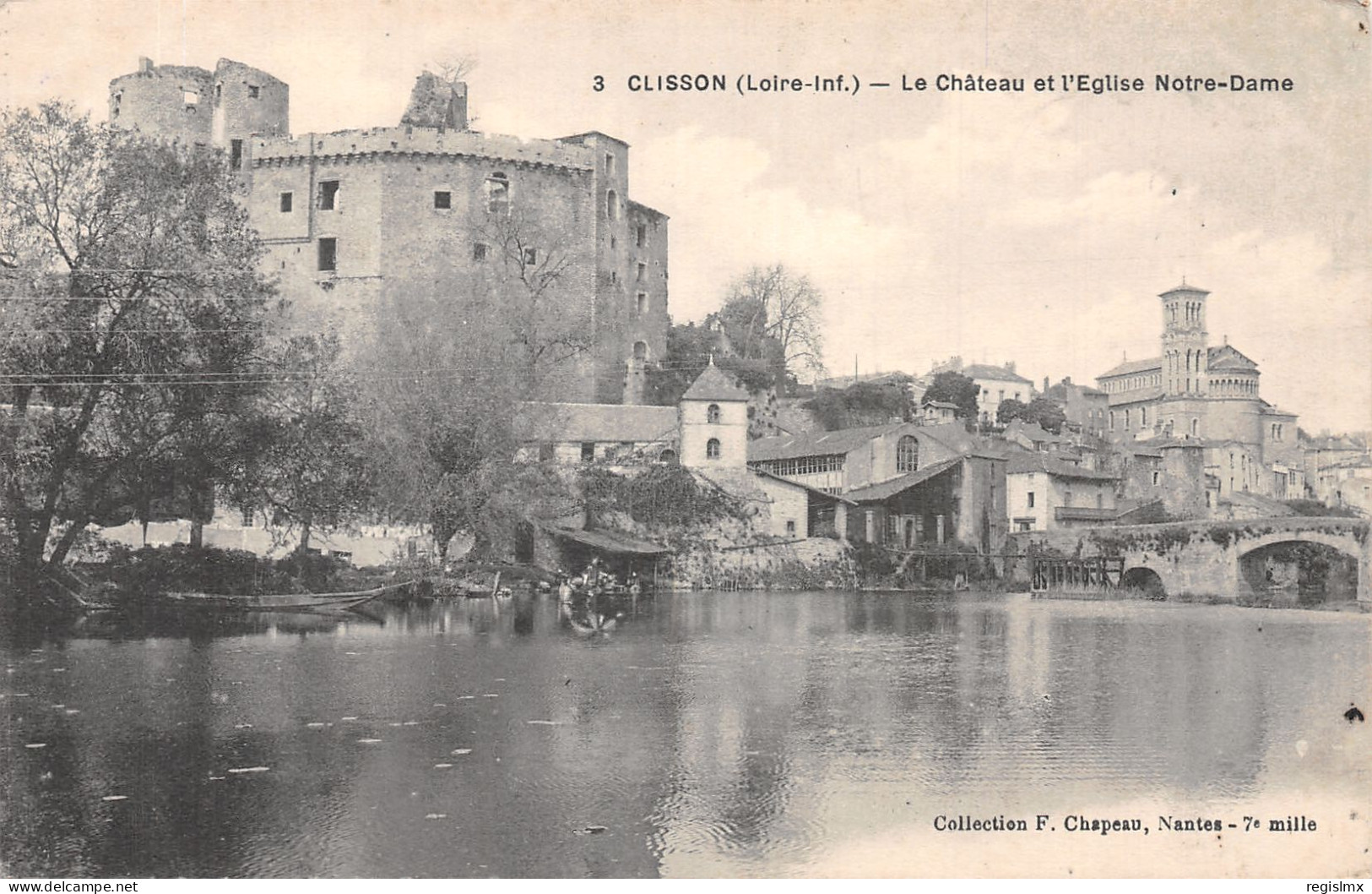 44-CLISSON LE CHATEAU-N°2127-D/0375 - Clisson