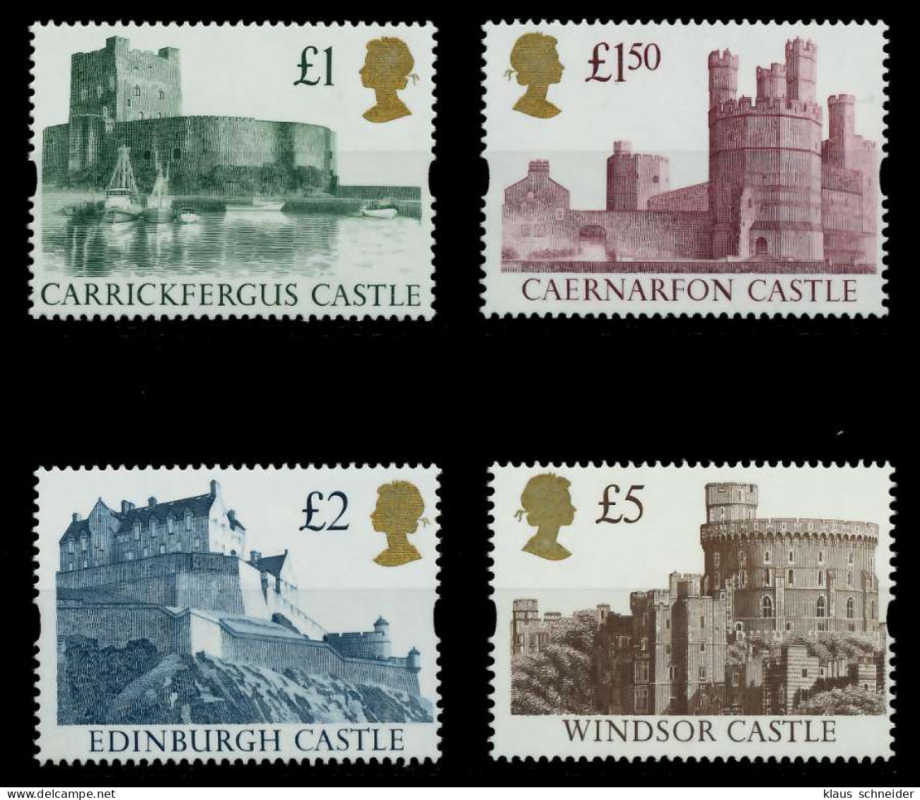 GROSSBRITANNIEN 1992 Nr 1396 Iw-1399 Iw Postfrisch X7BFDB2 - Unused Stamps