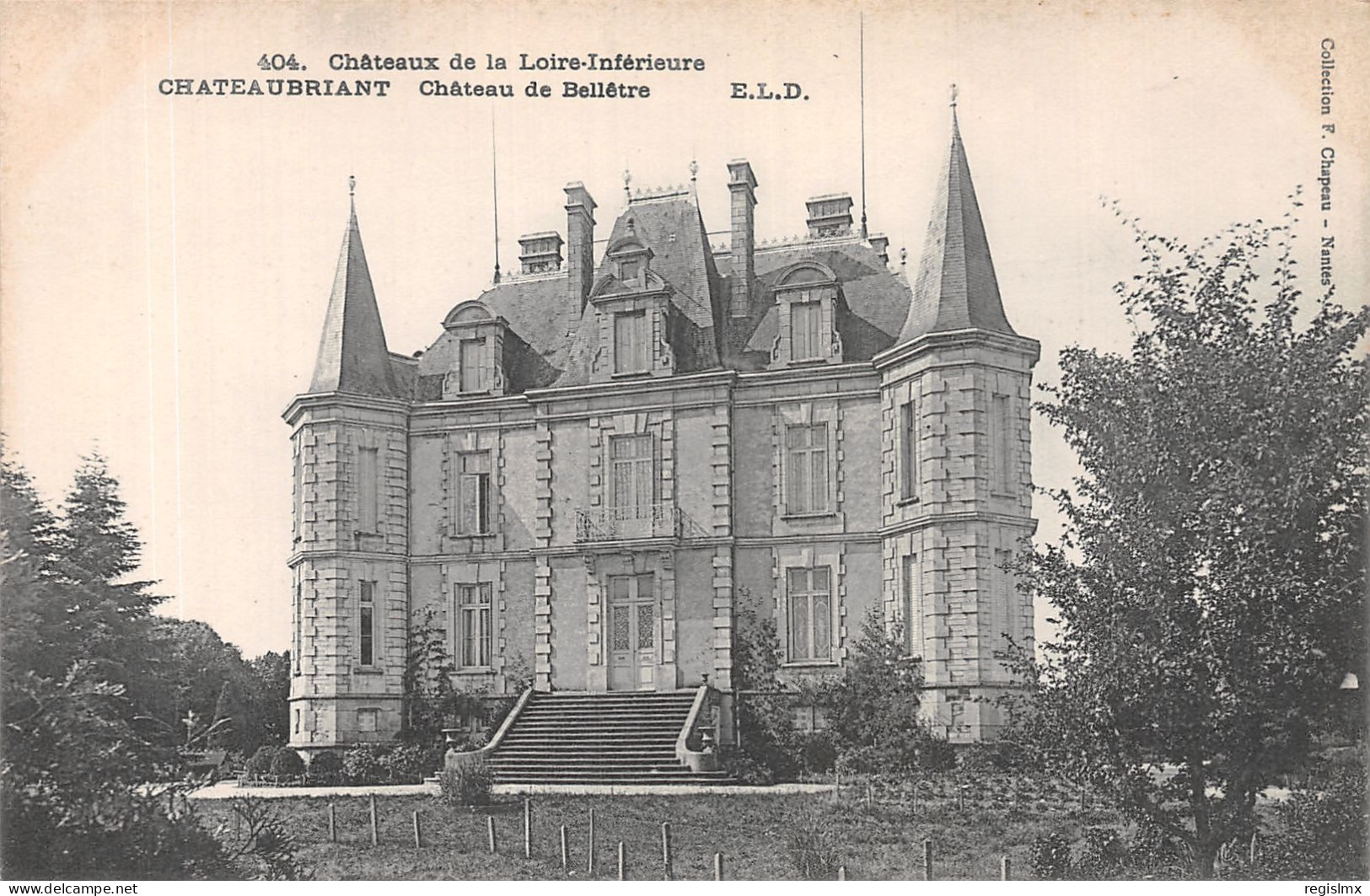 44-CHATEAUBRIANT LE CHATEAU DE BELLETRE-N°2127-D/0317 - Châteaubriant