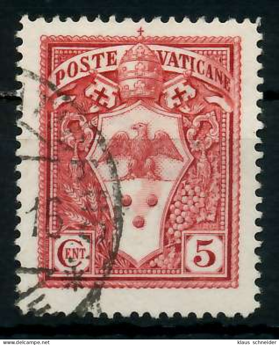 VATIKAN Nr 21 Gestempelt X7C48B2 - Used Stamps