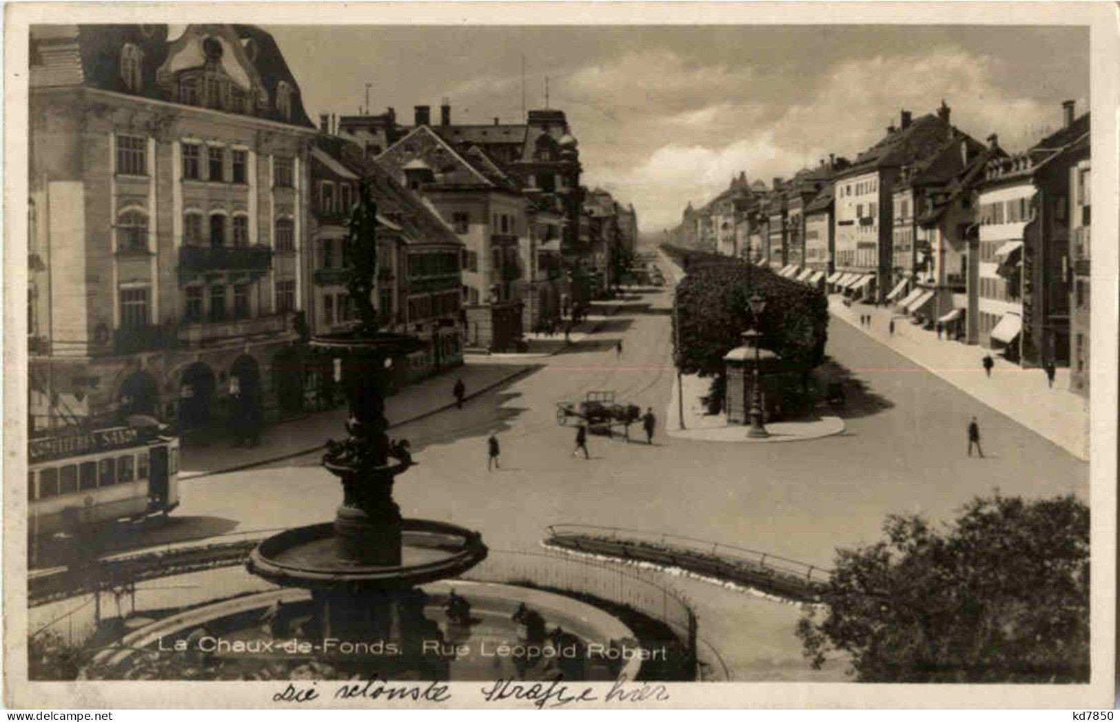 La Chaux De Fonds - Rue Leopold Robert - La Chaux-de-Fonds