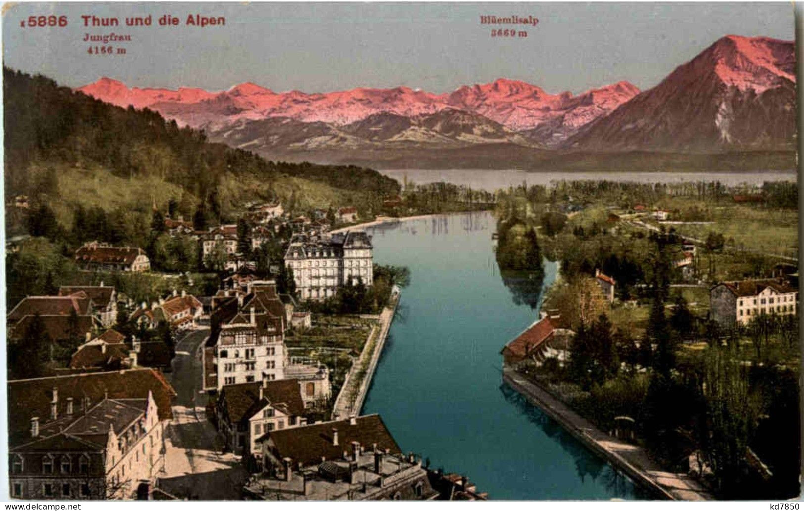 Thun Und Die Alpen - Thun