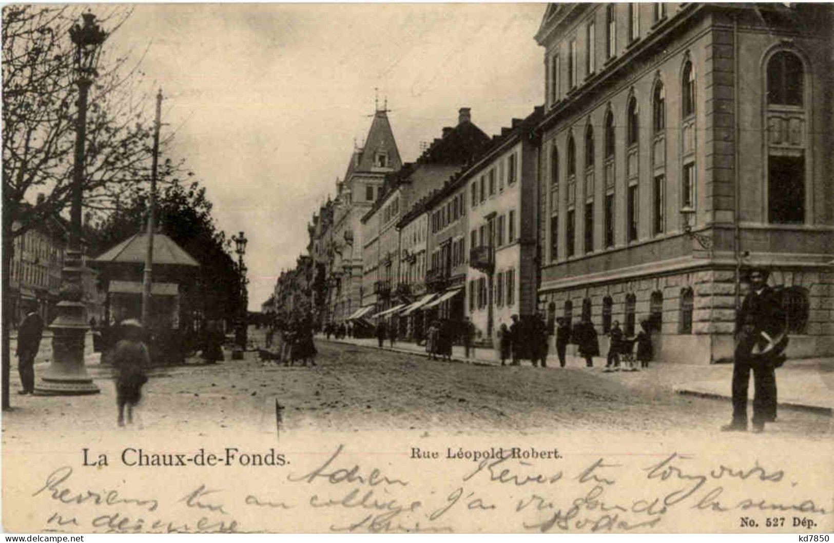 La Chaux De Fonds - Rue Leopold Robert - La Chaux-de-Fonds