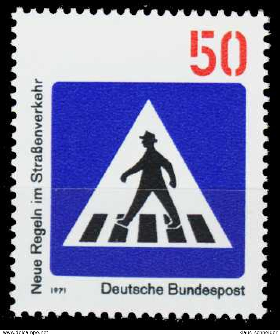 BRD 1971 Nr 668 Postfrisch S5B8B1E - Ungebraucht