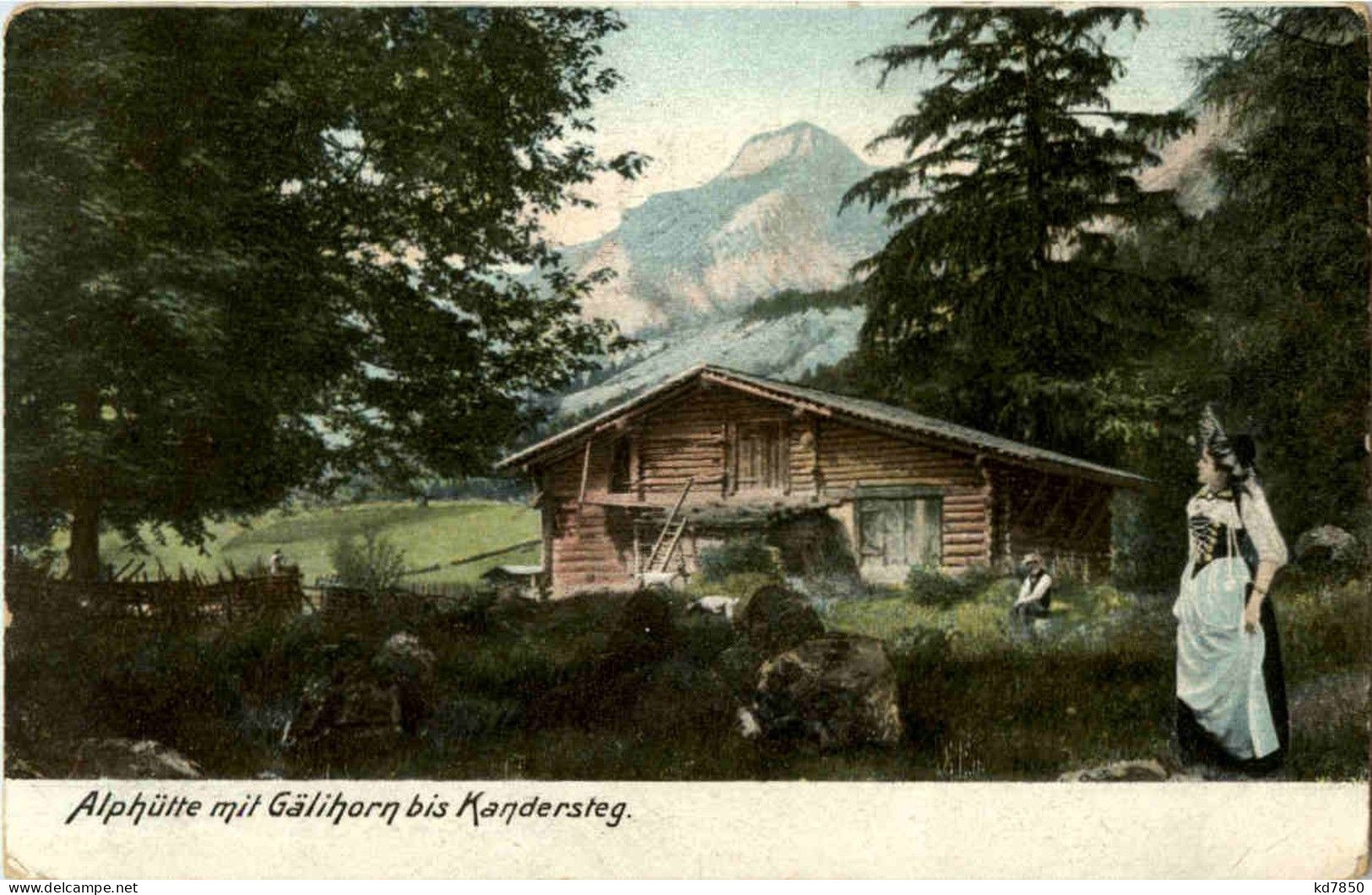 Alphütte Mit Gälihorn Bis Kandersteg - Kandersteg