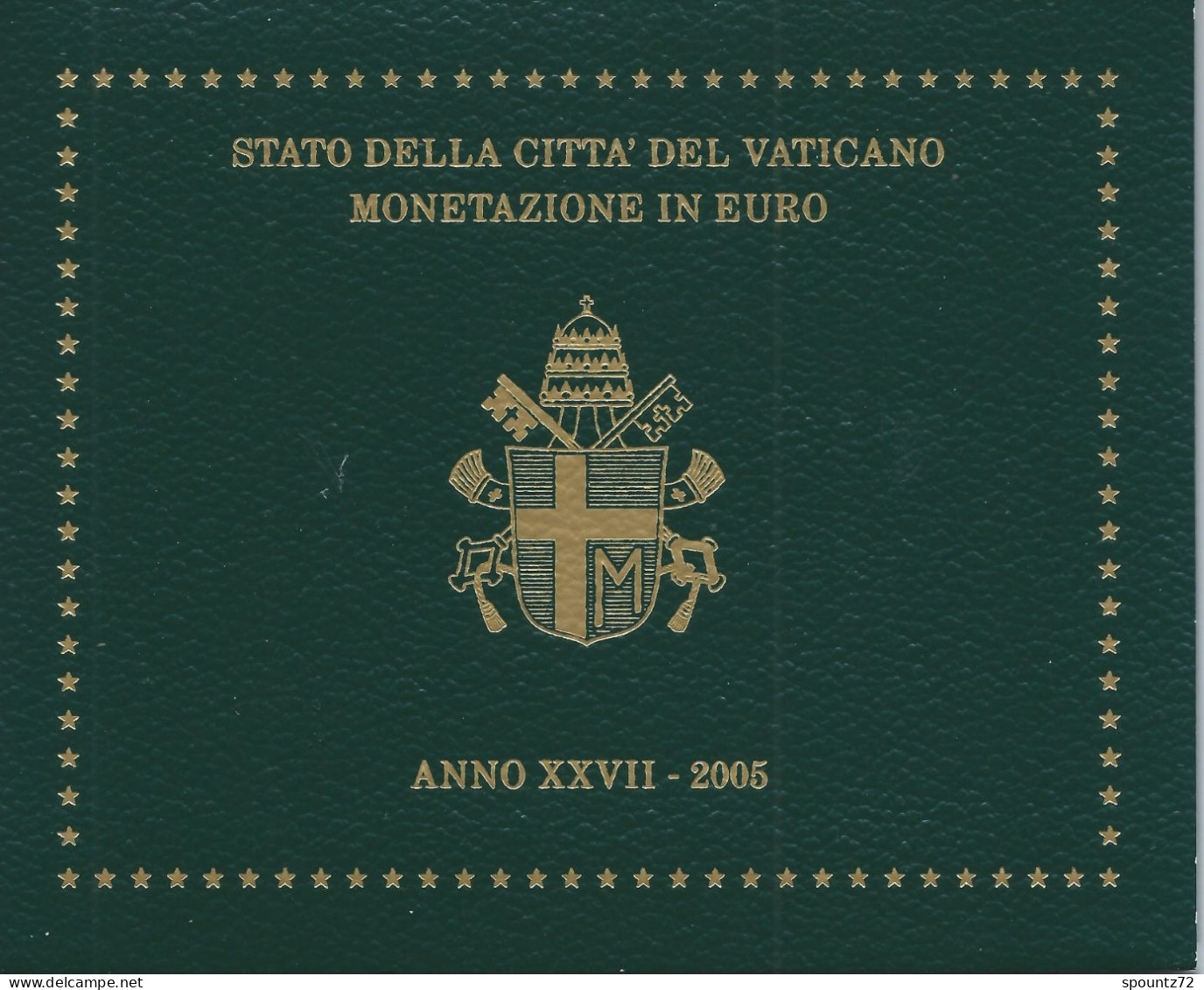 Coffret Vatican Euro 2005 - Coffret 8 Valeurs BU - Vaticano (Ciudad Del)