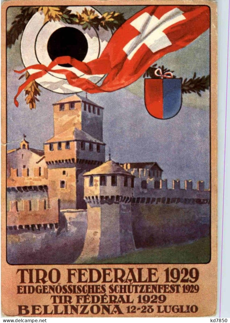 Bellinzona - Eifg. Schützenfest 1929 - Bellinzone