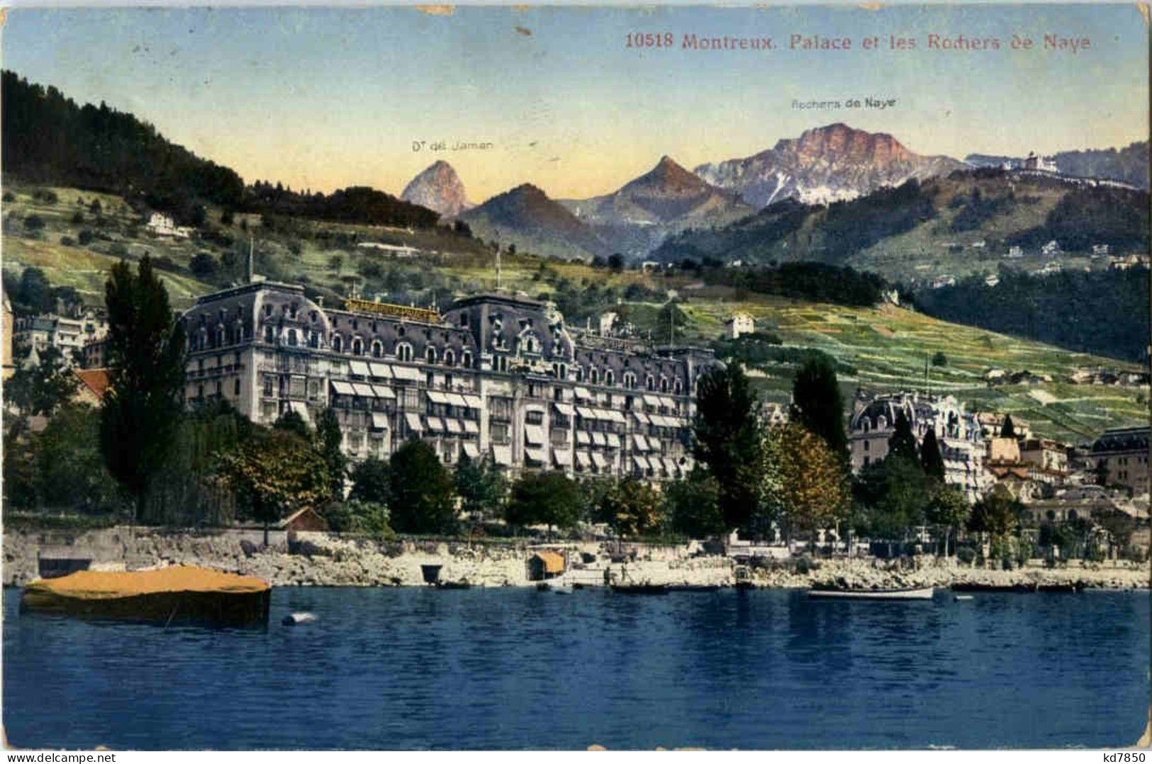 Montreux - Palace Et Les Rochers De Naye - Montreux