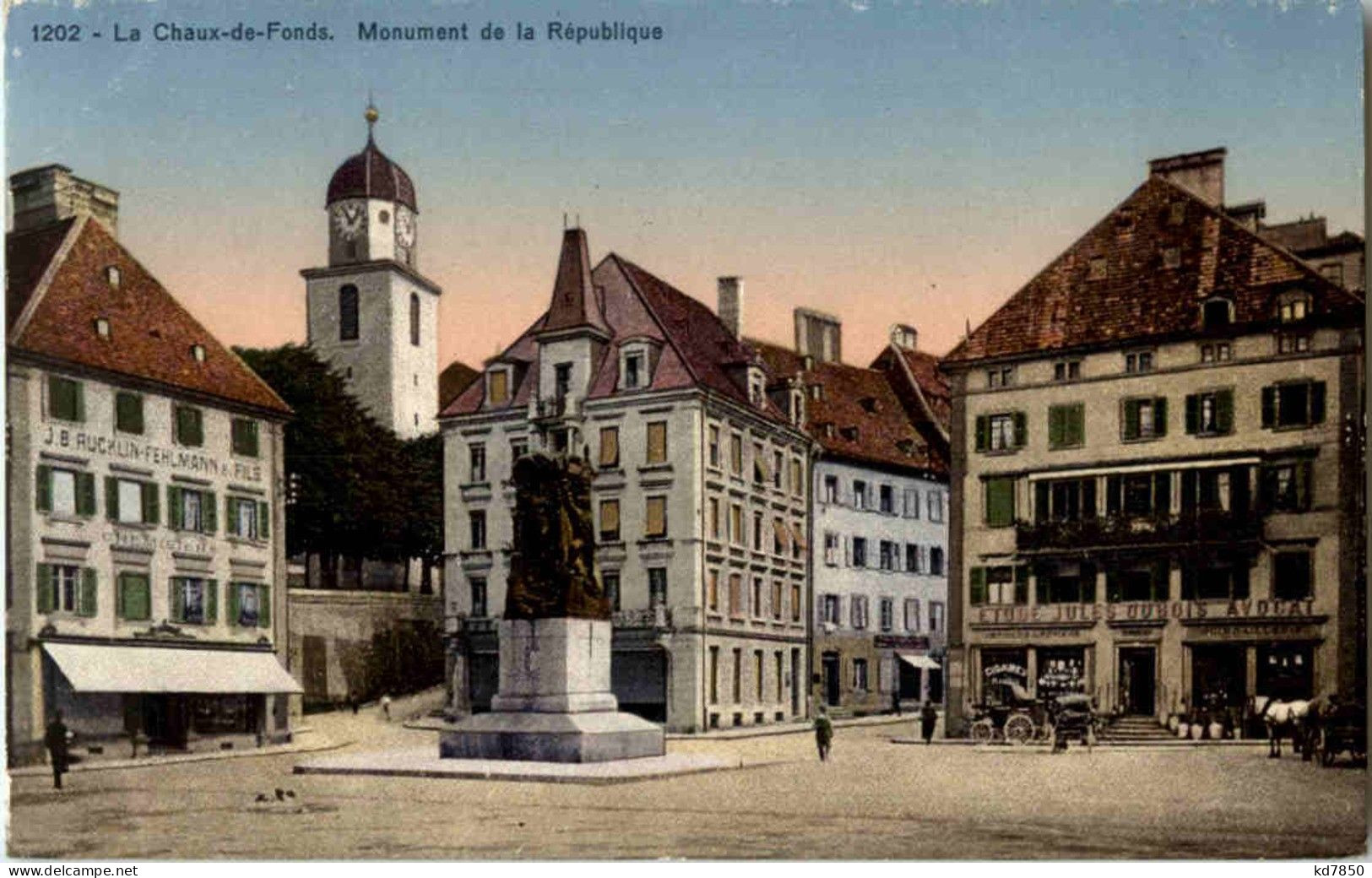 La Chaux De Fonds - Monument De La Republique - La Chaux-de-Fonds