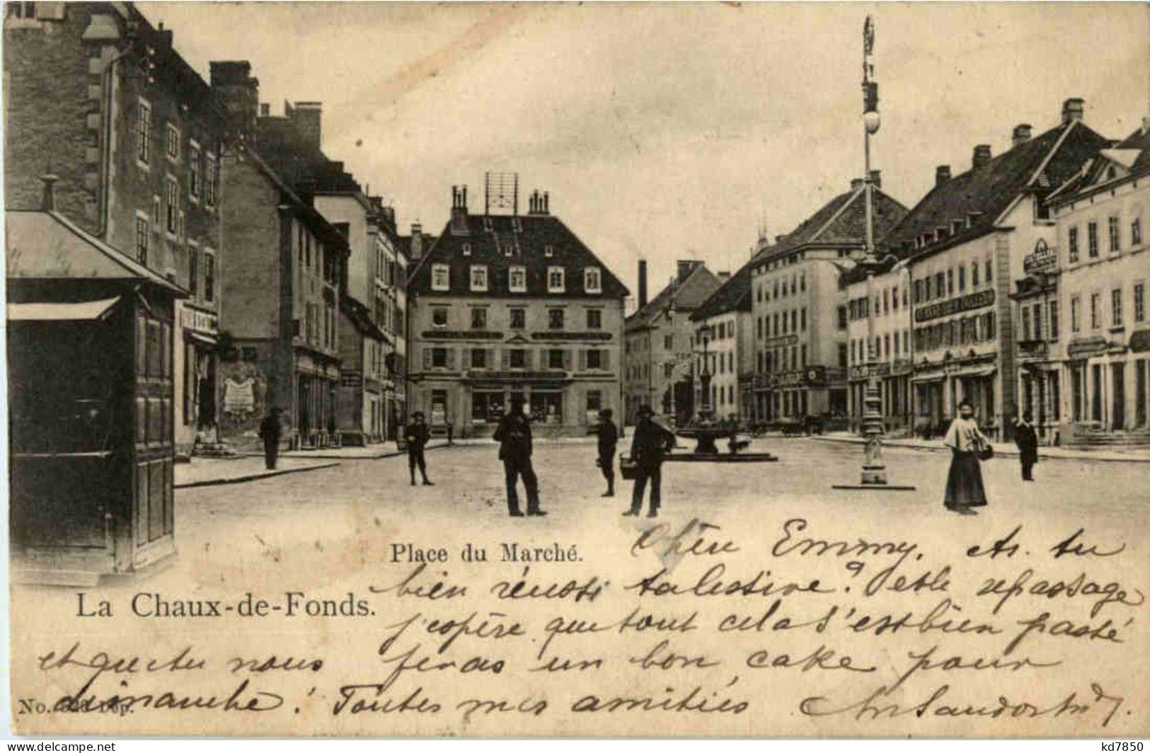 La Chaux De Fonds - Place Du Marche - La Chaux-de-Fonds