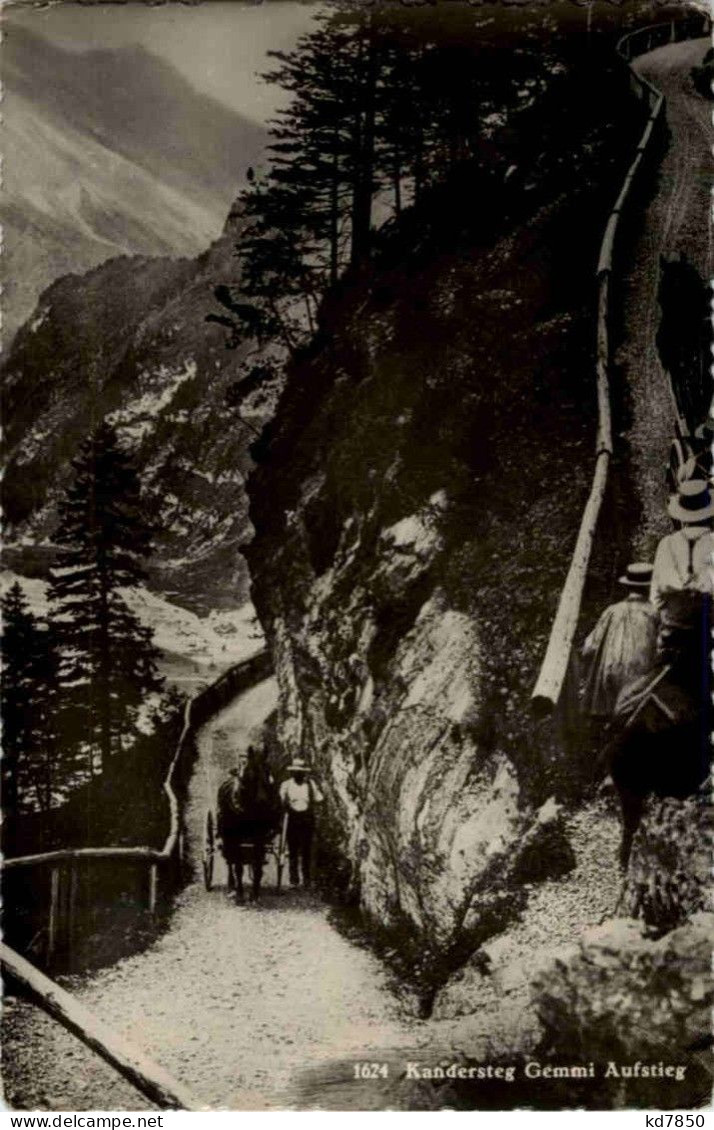 Kandersteg - Gemmi Aufstieg - Kandersteg