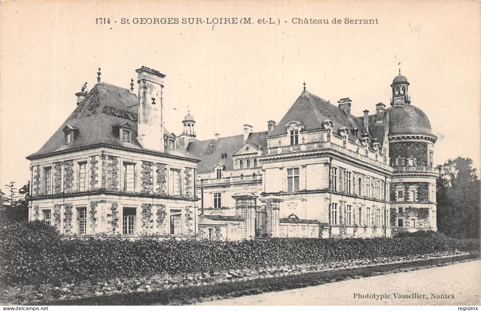 49-SAINT GEORGES SUR LOIRE LE CHATEAU DE SERRANT-N°2128-G/0067 - Saint Georges Sur Loire